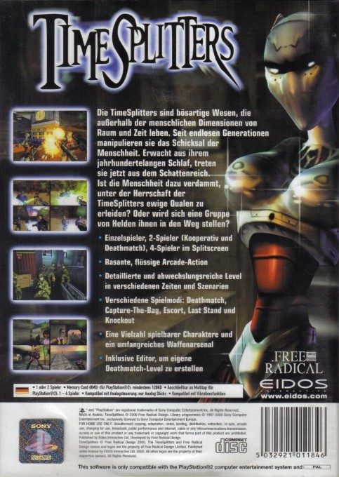 TimeSplitters dos