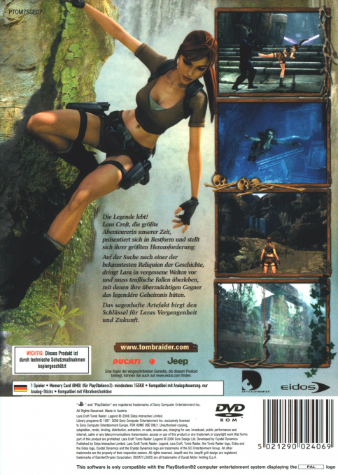 Tomb Raider : Legend - Dos
