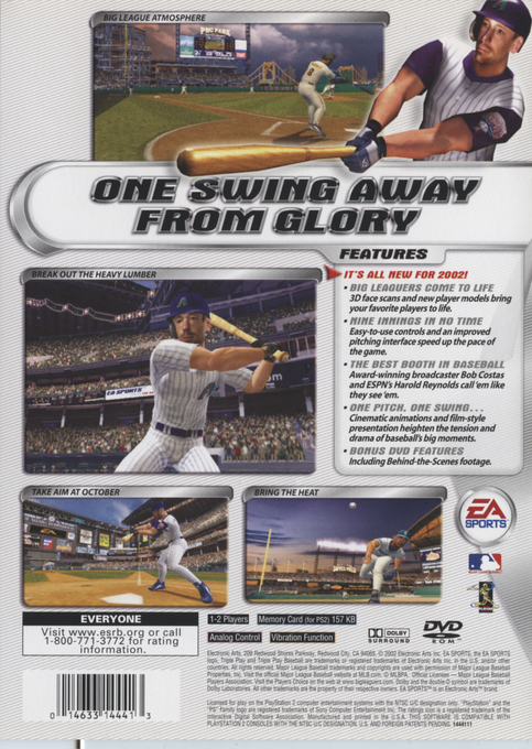 Triple Play 2002 - Dos