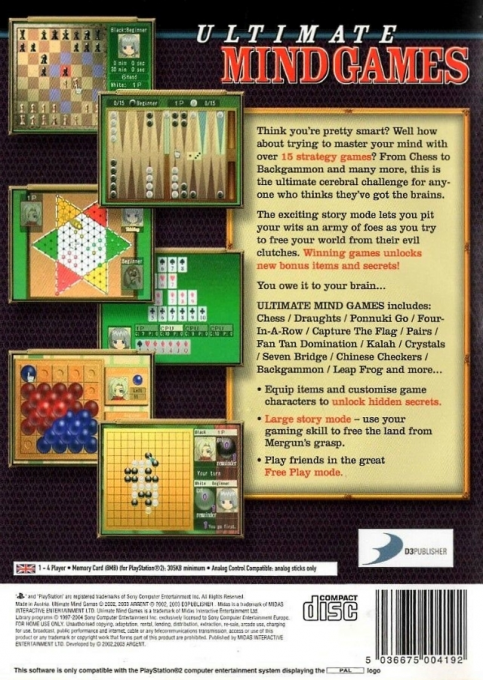 Ultimate Mind Games - Dos