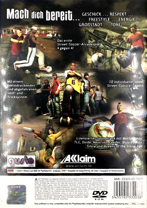 Urban Freestyle Soccer - Dos