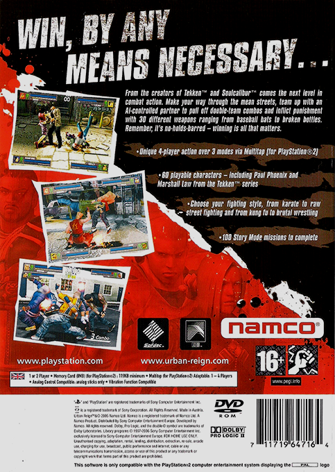 Urban Reign - Dos