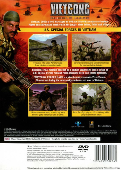Vietcong : Purple Haze - Dos