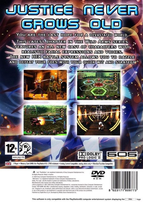 Wild Arms 4 dos