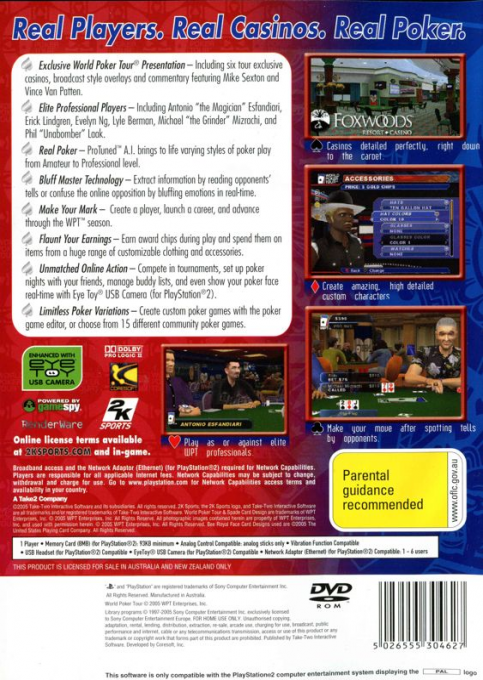 World Poker Tour - Dos
