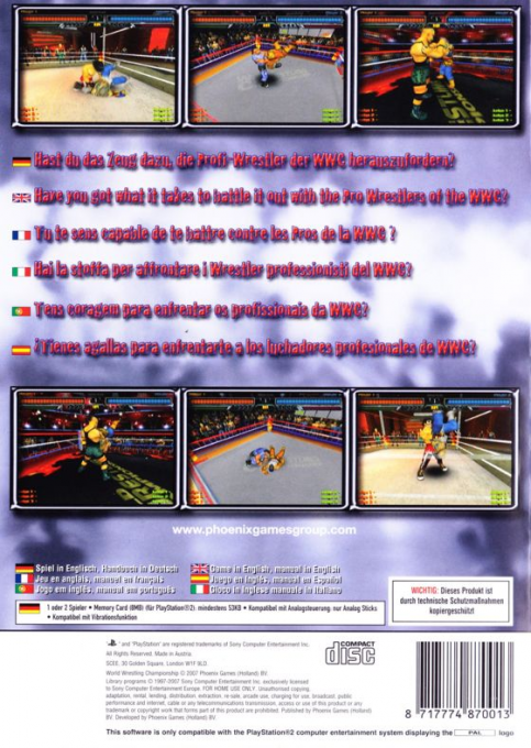 WWC : World Wrestling Championship - Dos