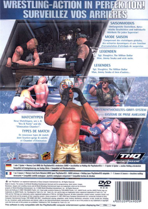 WWE SmackDown! Here Comes the Pain dos