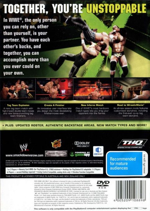 WWE SmackDown vs. Raw 2009 dos