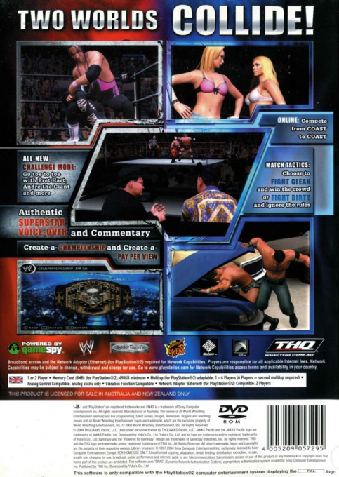 WWE SmackDown! vs. Raw dos