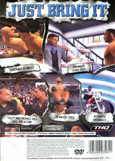 WWF SmackDown! Just Bring It dos