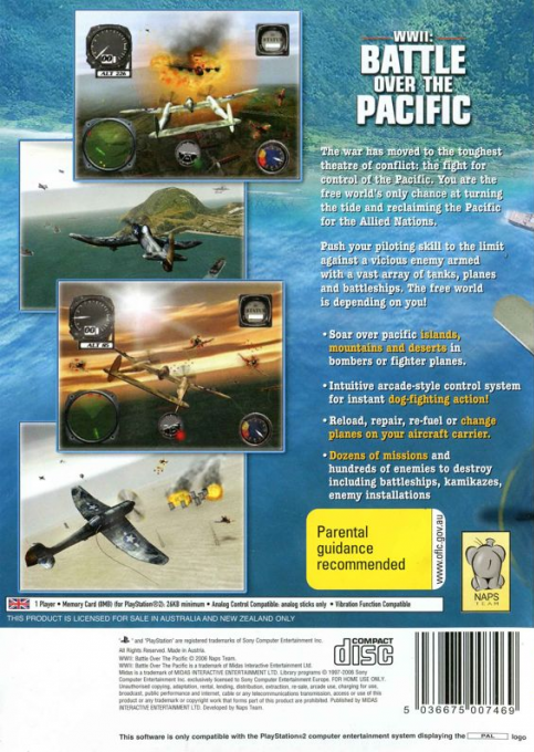 WWII : Battle over the Pacific - Dos