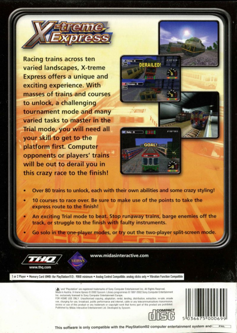 X-treme Express - Dos