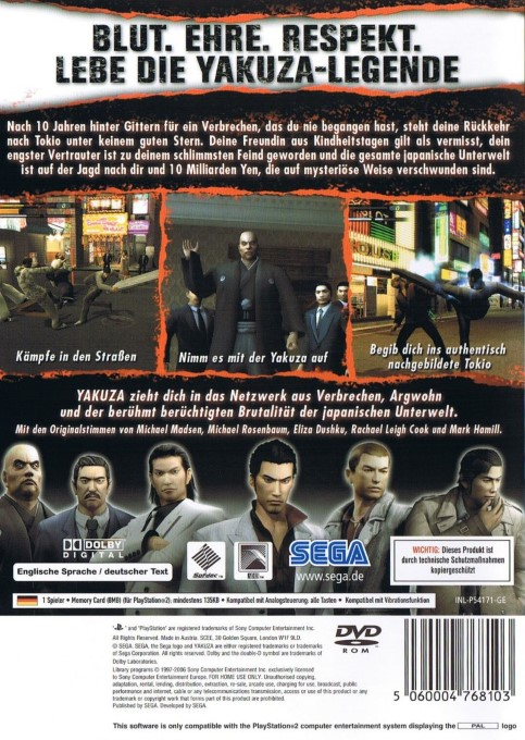 Yakuza - Dos