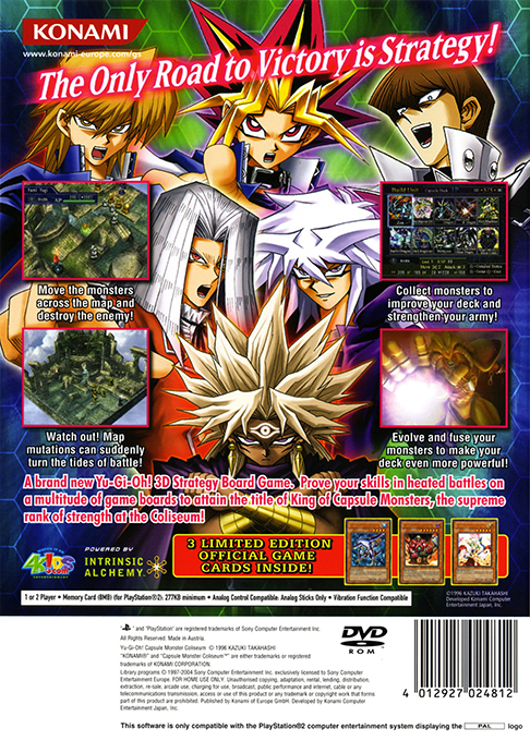 Yu-Gi-Oh! Capsule Monster Coliseum - Dos