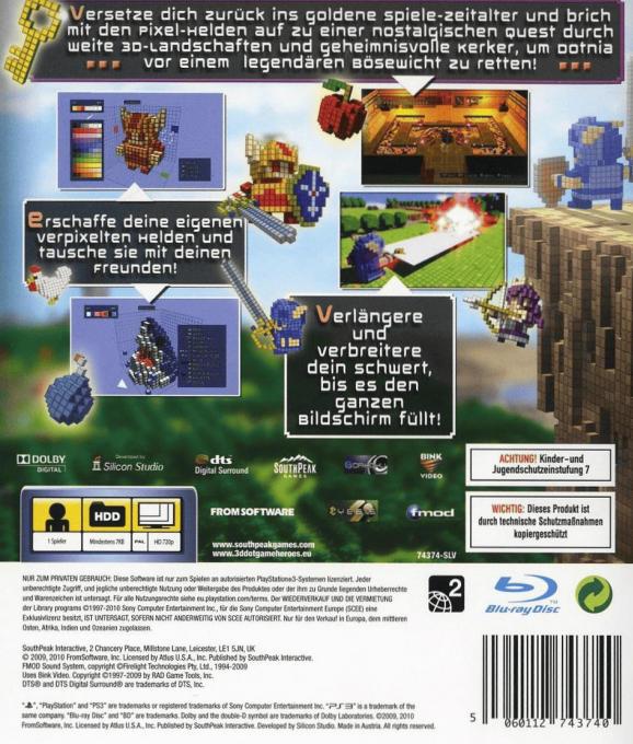 3d Dot Game Heroes - Dos