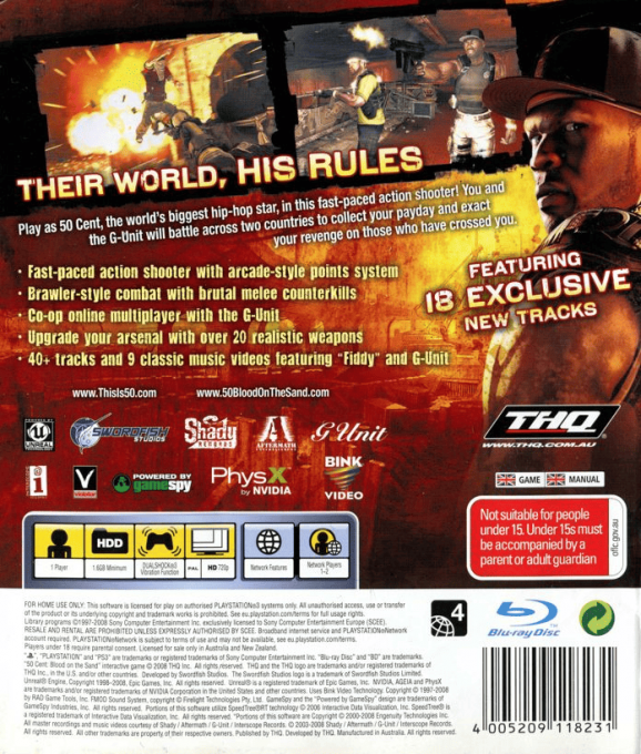50 Cent : Blood on the Sand - Dos