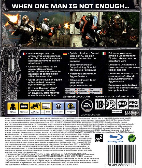 Army Of Two - Dos