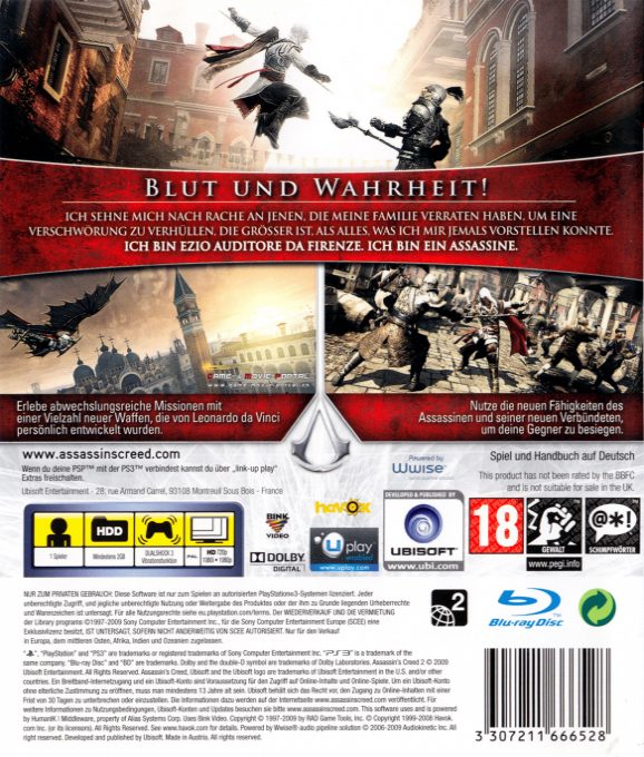 Assassin's Creed II - Dos