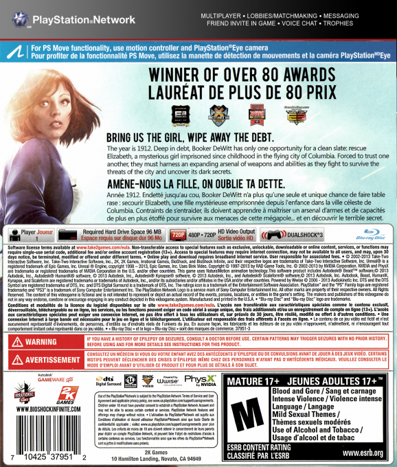 Bioshock Infinite - Dos