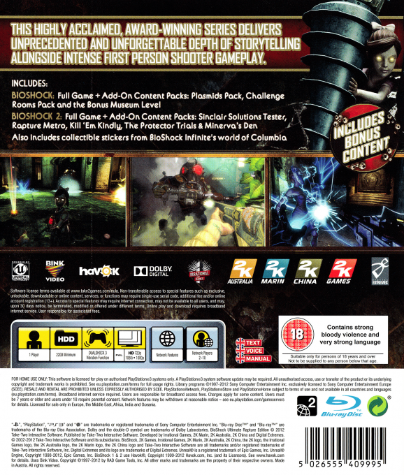 BioShock - Ultimate Rapture Edition - Dos