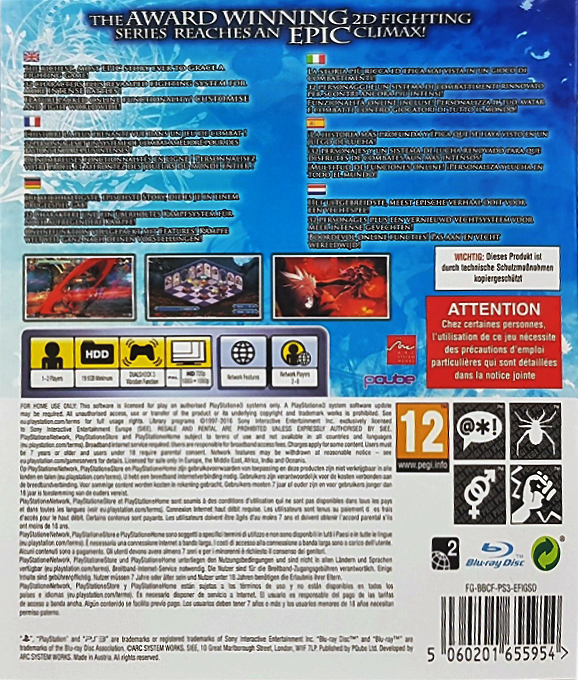 BlazBlue - Central Fiction - Dos