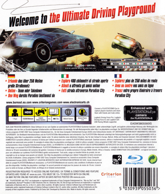 Burnout Paradise dos