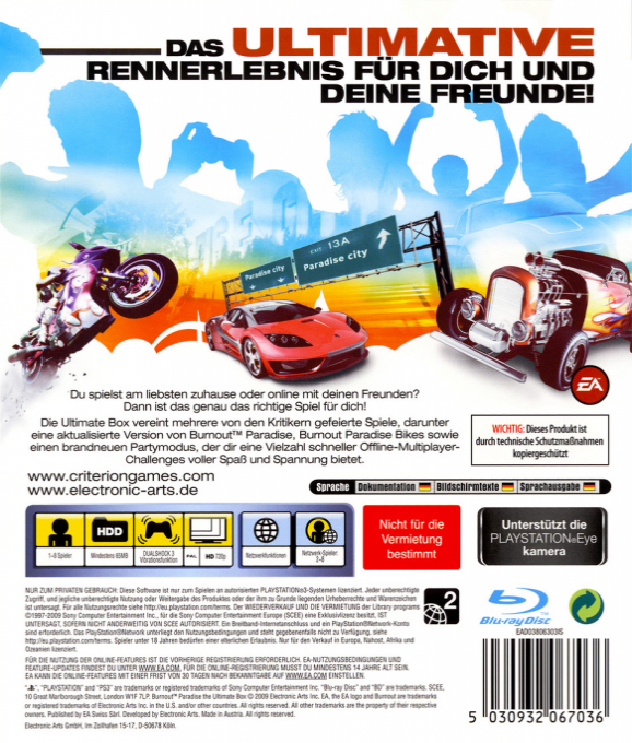 Burnout Paradise - The Ultimate Box dos