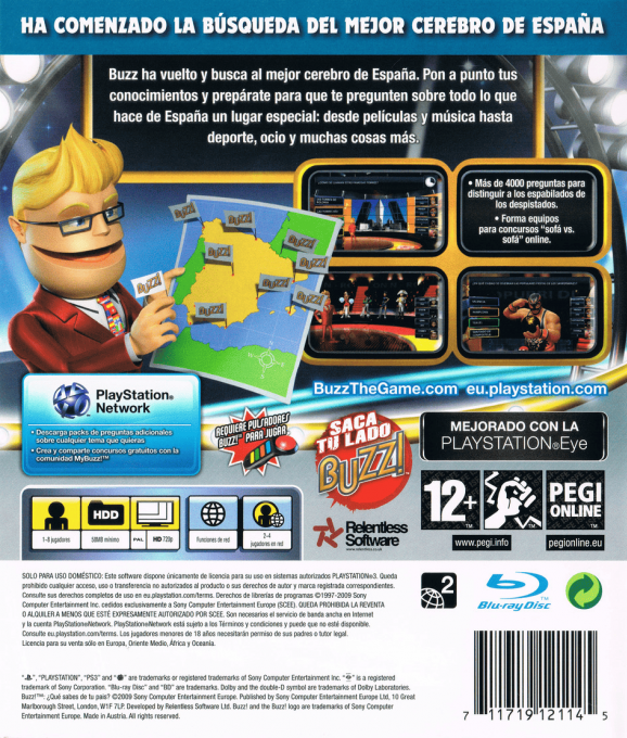 Buzz! Que Sabes de tu Pais dos