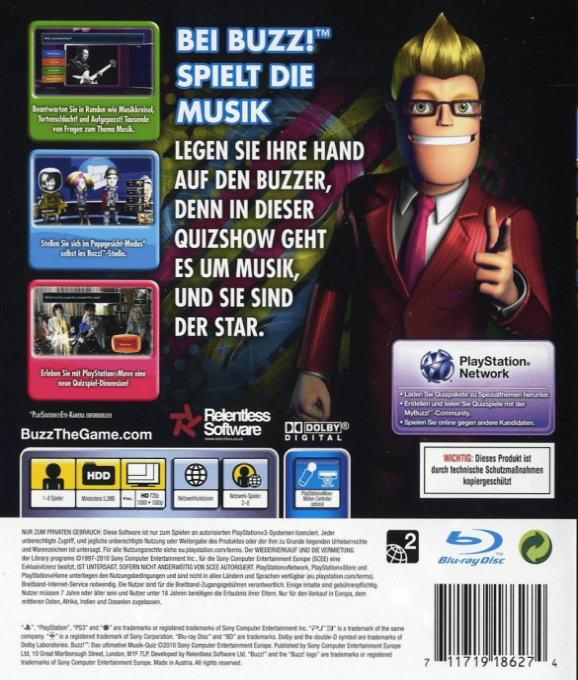 Buzz ! : The Ultimate Music Quiz dos