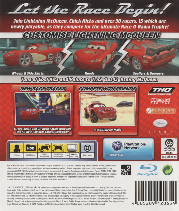 Cars Race-o-rama - Dos