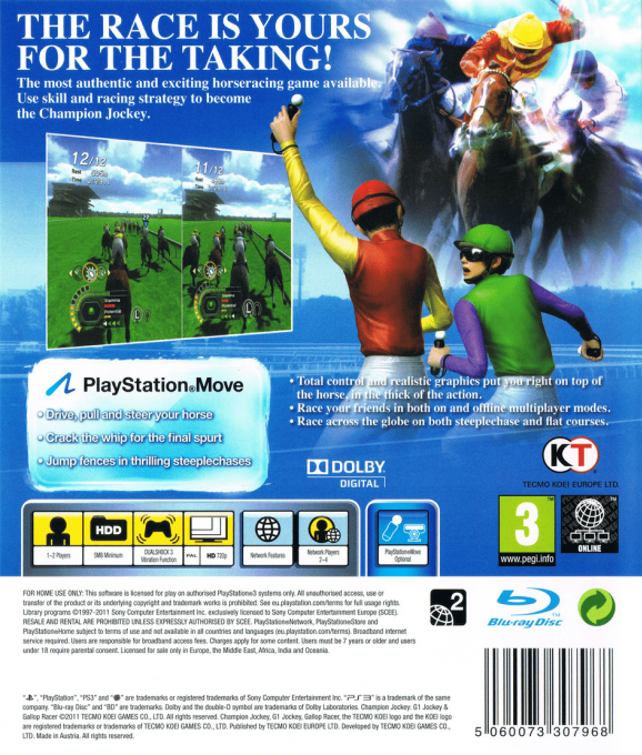 Champion Jockey : G1 Jockey & Gallop Racer dos