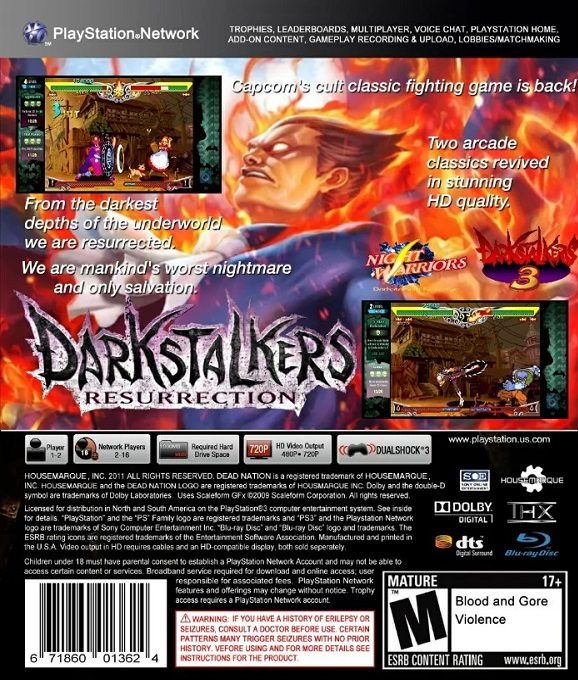 Darkstalkers Resurrection dos