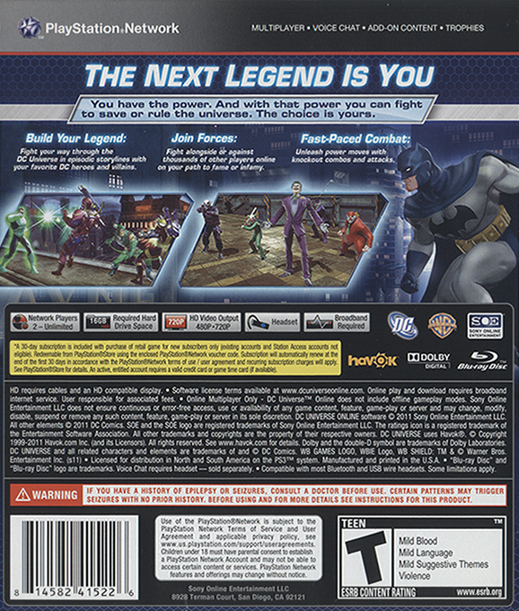 Dc Universe Online - Dos