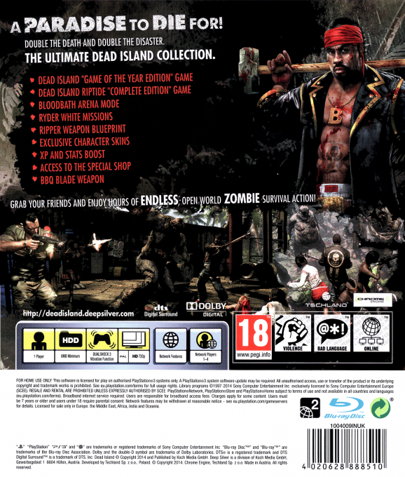 Dead Island - Double Pack - Dos