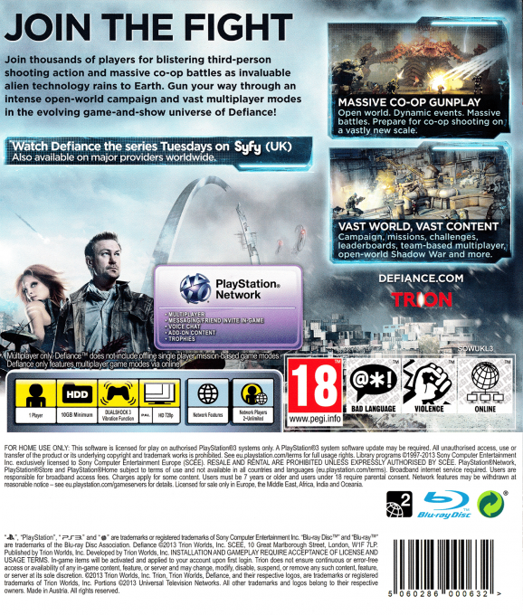 Defiance - Dos