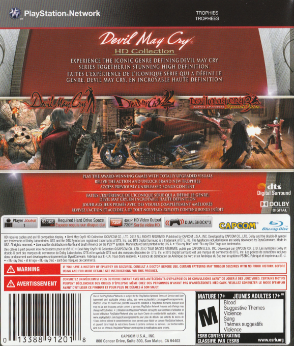 Devil May Cry Hd Collection - Dos