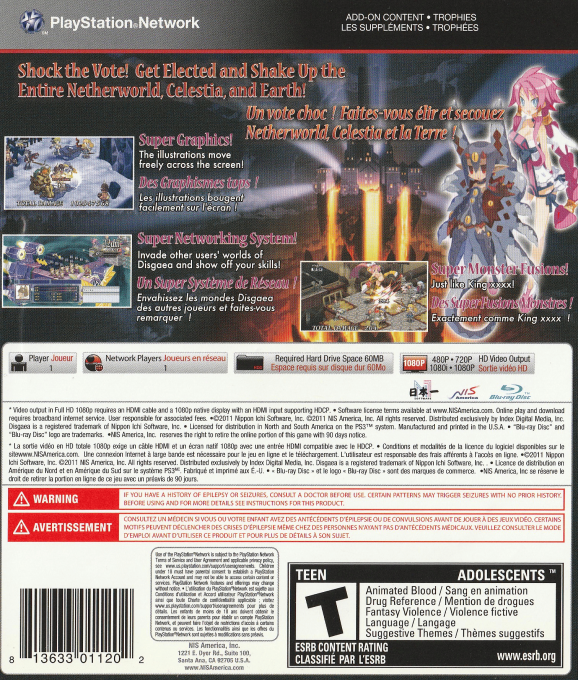 Disgaea 4 : A Promise Unforgotten - Dos