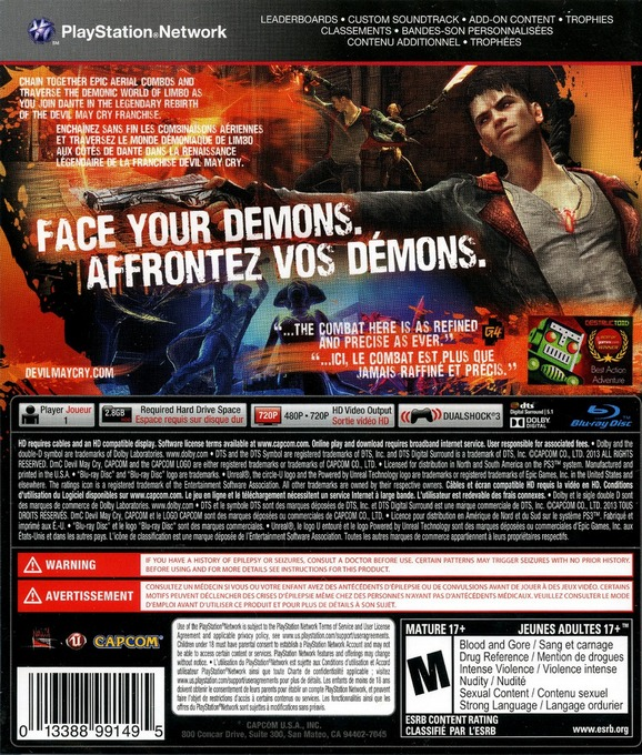 DmC : Devil May Cry - Dos