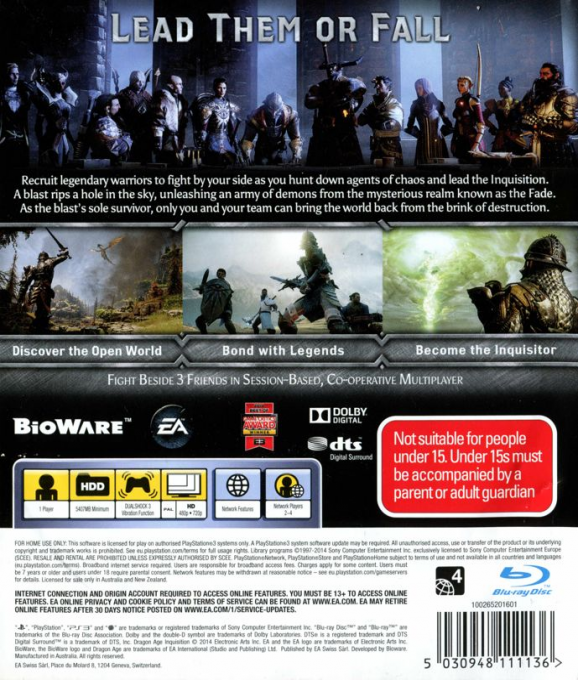 Dragon Age Inquisition dos