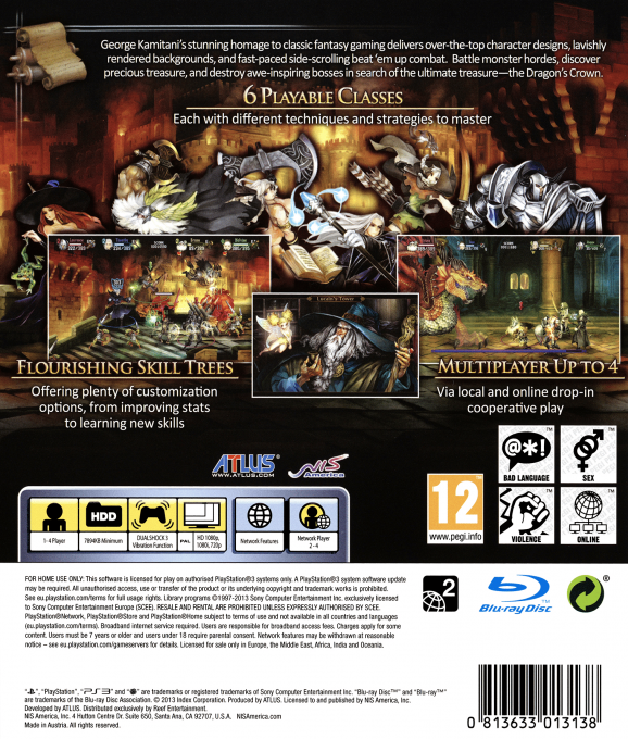 Dragon's Crown dos