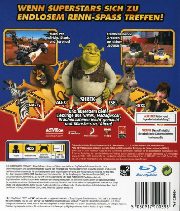 Dreamworks Super Star Kartz dos