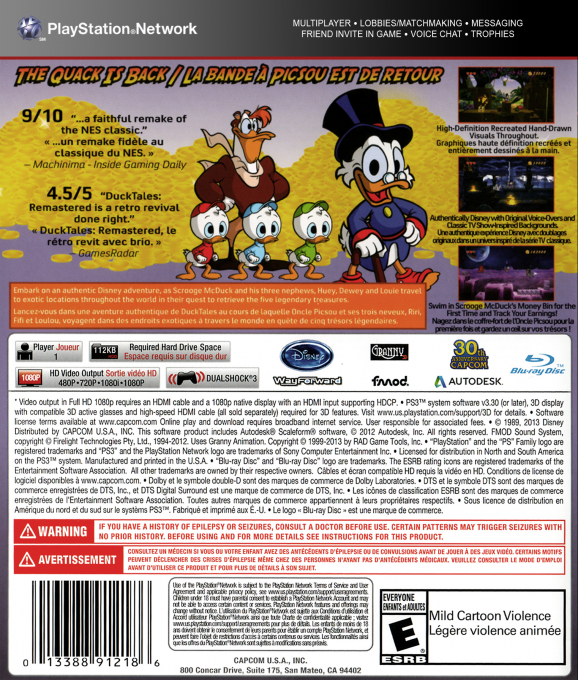Ducktales Remastered - Dos