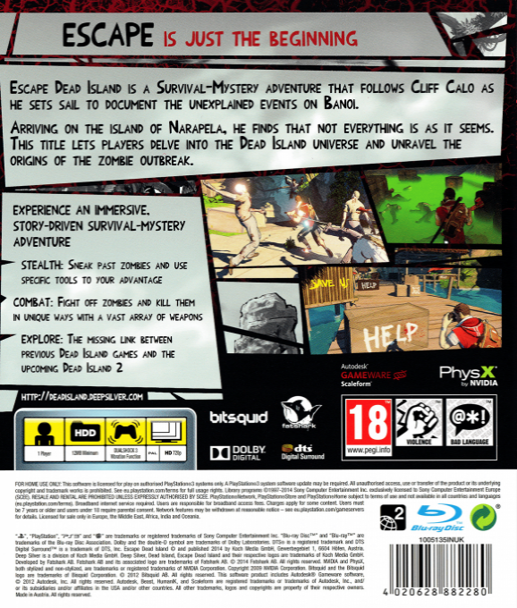 Escape Dead Island dos