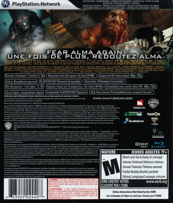 F.E.A.R. 2 : Project Origin dos