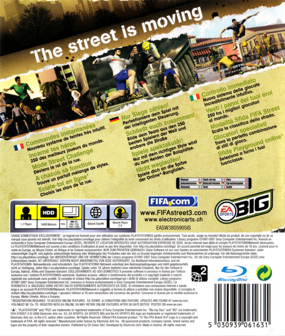 Fifa Street - Dos