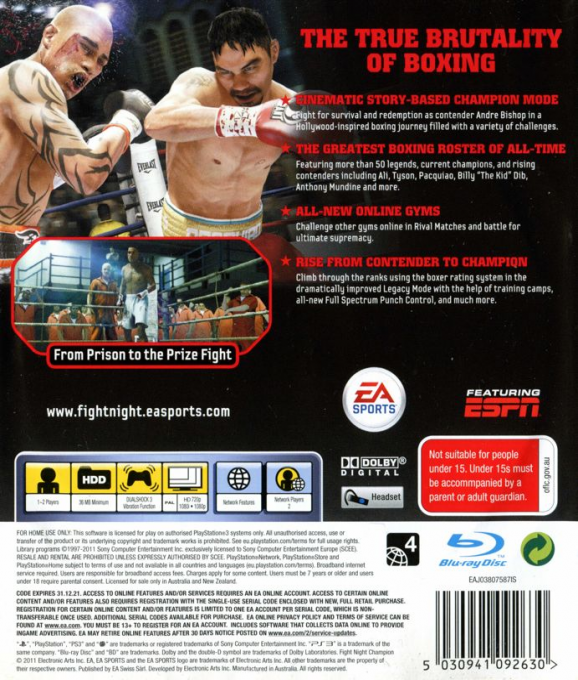 Fight Night Champion - Dos