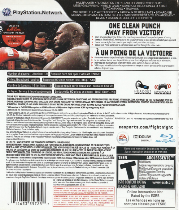 Fight Night : Round 3 - Dos