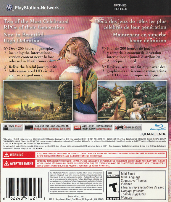 Final Fantasy X | X-2 : HD Remaster - Dos