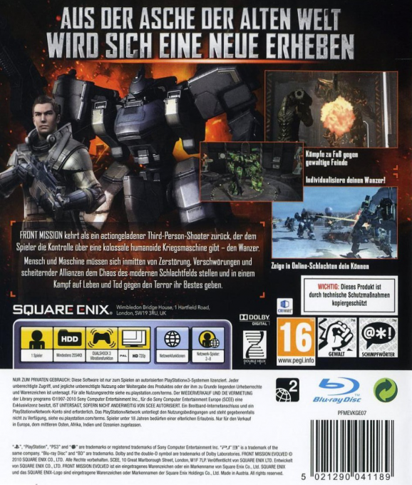 Front Mission Evolved - Dos