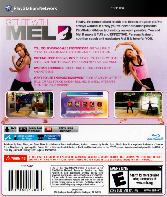 Get Fit With Mel B - Dos